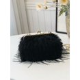 thumbnail image 2 of REMANLAND Women's Satin Evening Clutch Bag, Black, 2 of 6