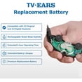 thumbnail image 2 of Auriculares EARS originales y digitales para TV con batería de repuesto, 2 of 7