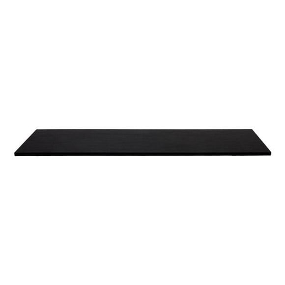 repisa decorativa maderas y diseños del norte 120 x 30 x 1.6 cm negro