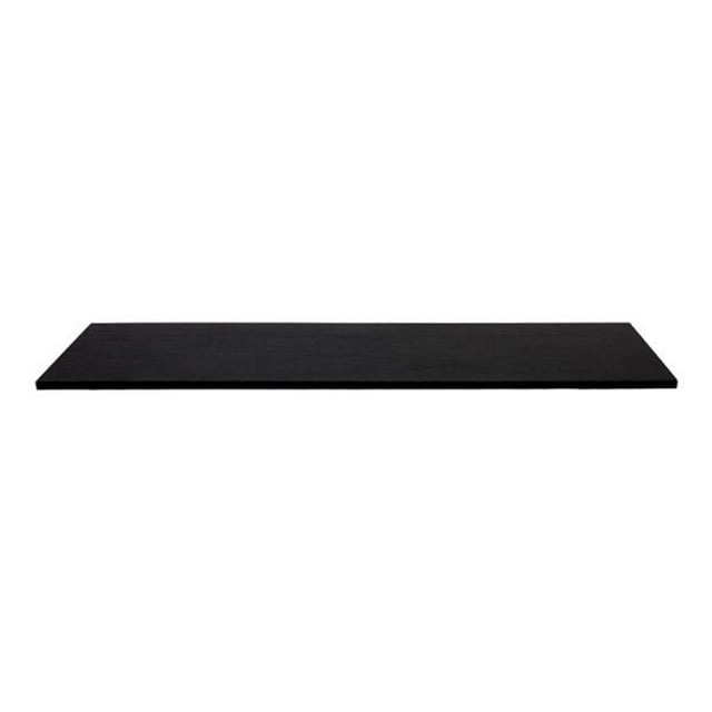 repisa decorativa maderas y diseños del norte 120 x 30 x 1.6 cm negro