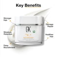 thumbnail image 2 of GK HAIR Global Keratin Deep Conditioner Masque (7.05 Fl Oz/200 g) Intense Hydrating Repair Treatment Mask for Dry Damaged Color Treated Frizzy Hair Restoration Formula with JOJOBA Seed Oils, 2 of 11