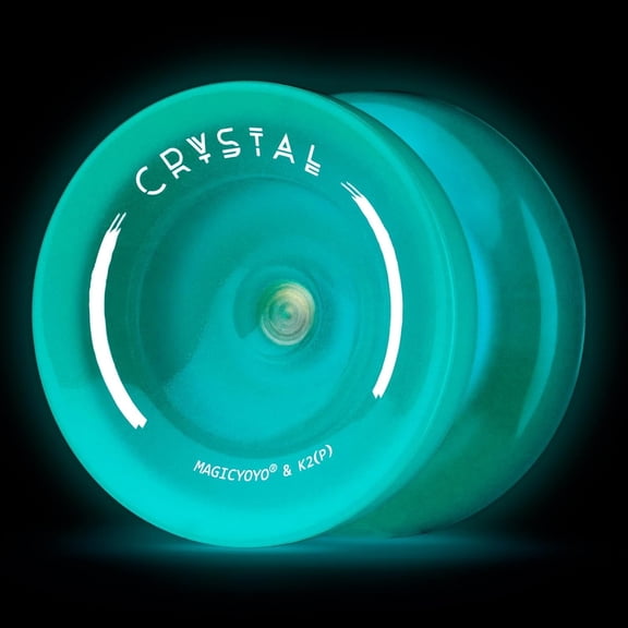 MAGICYOYO K2 Blue Yoyo Glow in The Dark, Responsive Yoyo for Kids and Unresponsive Yo yo for Adults
