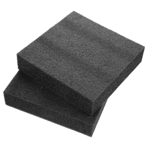 SEWCHICS EPE Foam Packing Inserts for DIY Use Black Versatile Lightweight Foam Boards 2pcs