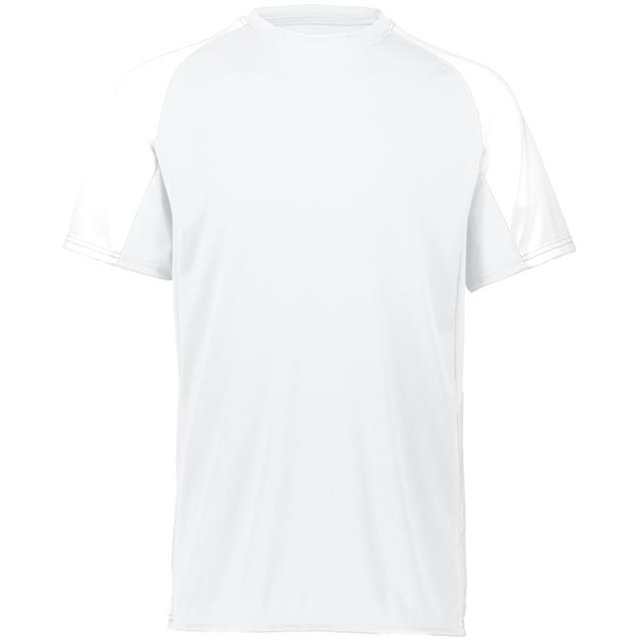 Youth Cutter Jersey, White - 2XS