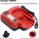 thumbnail image 2 of Batería Deslizante Rápida de Múltiples Voltios Charger Compatible con Black*and*Decker 18V 24V 14.4V 12V 9.6V HPB18 HPB24 HPB14 HPB12 HPB96 244760-00, Reemplazo para Black*and*Decker Charger BDFC240, 2 of 9