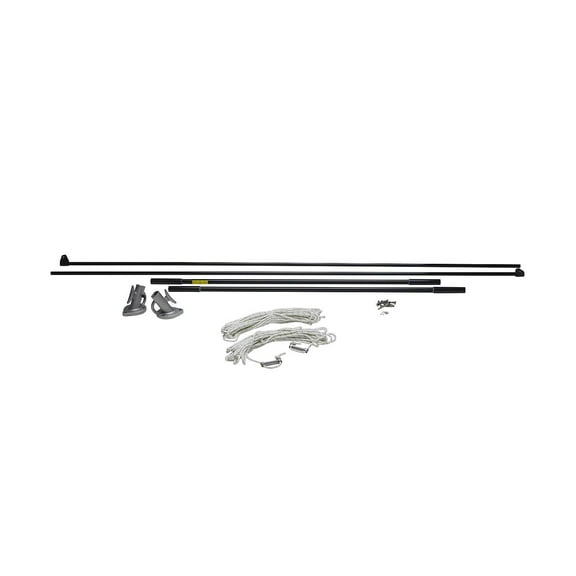 Seachoice Mooring Whip - 1 Pair - Black