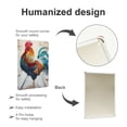 thumbnail image 3 of JEUXUS Rooster Wooden Floor Iron Art Wall Hanging 8*12in 8x12in, 3 of 7