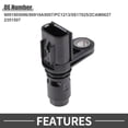 thumbnail image 4 of Sensores de posición del árbol de levas CMP No.9091905096 para Toyota Avalon L4 2.5L 2019-2020, 4 of 7