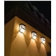 thumbnail image 2 of Luz de pared solar inalámbrica impermeable para exteriores para valla, porche, garaje, luz blanca cálida, paquete de 2 JAMW Sencillez, 2 of 5