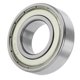 thumbnail image 1 of Rodamientos de bolas de ranura profunda 6205ZZ de Unique Bargains 25x52x15mm 1Pc rodamientos lubricados tono plateado para ruedas de scooter y patineta, 1 of 8