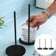 thumbnail image 2 of Acrylic Glass Lid Storage Rack Organizer for Kitchen Countertop and Bar Cabinet, 2 of 9