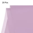 thumbnail image 3 of Unique Bargains Flower Wrapping Fog Paper 22.8x22.8 Inch Waterproof Floral Wrapping Paper Light Purple 20 Pcs, 3 of 7