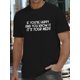 thumbnail image 1 of Camiseta con estampado "It's Your Meds", camisetas para hombre, camiseta informal de manga corta para verano, 1 of 5