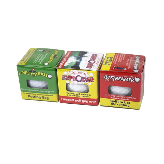 Triple Trouble Trick Golf Balls - Trick Golfball Company