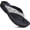 Black, variant on AEROTHOTIC Flip Flops for Women with Arch Support Plantar Fasciitis Orthopedic Cushioned Footbed Comfortable Non-Slip Sole with Padded Straps Dressy Casual Recovery Women Sandals