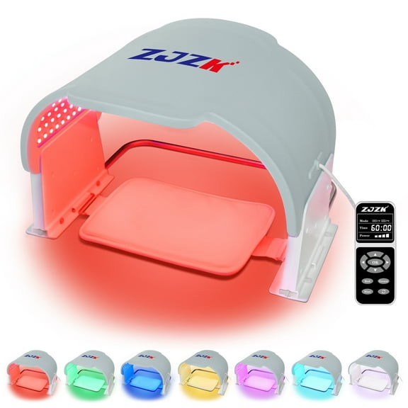 Professional 7 Colors PDT Mask Facial Red Light Therapy Face Body Beauty Machine