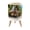 Color 1, variant on Small Trash Can with Lid paradise beach 1.8 Gallon Dog Proof Trash Can Round Garbage Can Waste Bin Wastebasket for Bathroom Bedroom Living Room