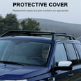 thumbnail image 6 of 4PCS Black ABS Car Roof Luggage Rack Rail End Cover Shell Protector Fit for 2 2006-2014, 6 of 8