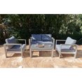 thumbnail image 4 of Belvedere Combination Furniture for Outdoor – Patio Furniture Set with Loveseat Set, Eight-seat Dining Set, and Chaise Lounge Set (16-Piece), 4 of 9