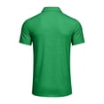 thumbnail image 7 of Trgacdwlo Ice Silk Polos for Men Quick Dry Cooling Short Sleeve Gym Shirts Men Collared Sun Protection Men's Golf Shirts Green L, 7 of 7