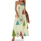 thumbnail image 1 of Nuevo vestido sin mangas con árboles de Navidad modernos de mediados de siglo Vestido de verano para mujer Vestido diario, 1 of 7