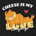 thumbnail image 4 of Garfield Movie Mens Cheese Is My Love Language T-Shirt, 4 of 5