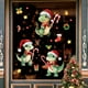 thumbnail image 5 of Pegatinas navideñas de animales para ventana, decoración navideña, regalos, suministros para fiestas, calcomanías para ventanas Dinosaurio, 5 of 9
