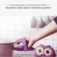 thumbnail image 3 of 2 Pack Silicone Oven Mitts, Funny Mini Owl Gloves, Oven Mitts Heat Resistant, Kitchen Mitt Potholders, 3 of 5