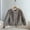 Gray, variant on Kid Girls Winter Plush Coat Faux Fur Jackets Tie Dyeing for Girl Jacket Gray Size 4-5Years