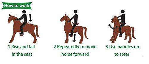 rainbow unicorn rocking horse