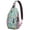 Alpaca Face Sl, variant on Alpaca Face Sling Backpack, Cute Llama Cartoon Print Crossbody Bag, Adorable Funny Kawaii Pattern for Outdoor Enthusiasts and Travelers