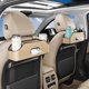 thumbnail image 3 of Car Back Seat Organizer with 2 Drink Cup Holder - Tissue Box and Storage Box Hook - Multi-functional Storage - Great for Kids and Travel (Beige), 3 of 4