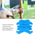 thumbnail image 3 of Compound Bow Split Limb Stabilizer, Rubber Bow Limbs Vibration Damper Improve Shooting Accuracy  for Hunting Blue, 3 of 7