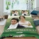 thumbnail image 2 of Orgullo y Prejuicio Conjunto de sábanas temático, trío de piezas, cómodo y amigable con la piel, diseño único, regalo de decoración para el hogar para familiares, amigos y fans,140cm *210cm, 2 of 6