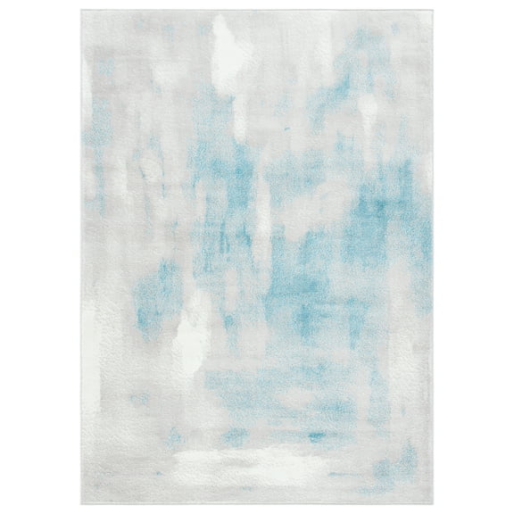 SAFAVIEH Skyler Delmar Abstract Area Rug, Grey/Blue, 3' x 5'