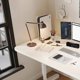 thumbnail image 3 of Study Computer Office Desk Reception Bedroom Standing Workstation Office Desk Student Scrivania Cameretta Modern Furniture My Lux Decor Round, 3 of 12