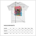 thumbnail image 5 of Tee Hunt Dean Russo Cosmic Trash Panda T-Shirt Funny Weird Hippie Men's Tee, Ash Gray, Large, 5 of 5