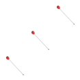 thumbnail image 2 of Justharion Stirrer Stirring Rod Silicone Long Handle Bar Tool Restaurant Cafe Red Strawberries 3Set, 2 of 6
