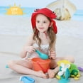 thumbnail image 4 of Aoochasliy Hats and Gloves Clothes Children Sun Hat Summer Beach Travel Outdoor Animals Casual Kids Bucket Cap, 4 of 8