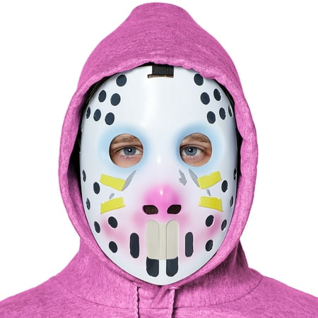 InSpirit Designs Rabbit Raider Mask, Fortnite Halloween Costume Accessory for Adults, One