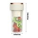 thumbnail image 3 of Pisexur Batería de cocina Batidora portátil - Exprimidor independiente para batidos - Licuadora recargable por USB con 6 cuchillas - Batidora de mano para deportes, v para la cocina del hogar, 3 of 9