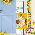 thumbnail image 2 of Daisy Summer Garden Flag 12.5x18 Double Sided for Outside, Hello Sunshine Floral Seasonal Yellow Yard Flag Outdoor Decoration 9-12, 2 of 6