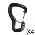 thumbnail image 1 of 4 Mosquetones Para Hamaca En Forma De D, Hebilla Para Colgar, Bloqueo De 8 KN Para Mochila Oscilante, Camping Sunnimix Mosquetón Hamaca, 1 of 8