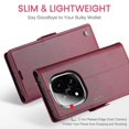 thumbnail image 5 of For Xiaomi Redmi Note 14 Pro 4G Case CASEME 023 Series RFID Blocking Leather Wallet Stand Phone Cove, 5 of 5
