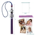 thumbnail image 2 of Endea Graduation Royal Blue/Red Tassel with Photo Frame Charm and Bling Charm, 2 of 11