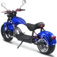 thumbnail image 4 of MotoTec Raven 60v 30ah 2500w Lithium Electric Scooter Blue, 4 of 4