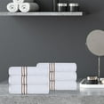 thumbnail image 2 of Superior Turkish Cotton Ultra-Plush 6-Piece Toast Hand Towel Set, 2 of 4