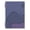 Deep Mulberry Navy, variant on 1Pc B5 Refillable Binder Notebook, Loose Leaf Journal with 60 Sheets 120 Pages, 7.2" x 10.03" Burgundy Rose Abstract Wave Ring Notepad