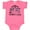 Hot Pink, variant on Inktastic My 1st Mothers Day Girls Baby Bodysuit