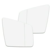 Pair Car Left Right Rearview Mirror Glass Heated with Backing Plate A1668100119 A1668100219 for Mercedes-Benz
